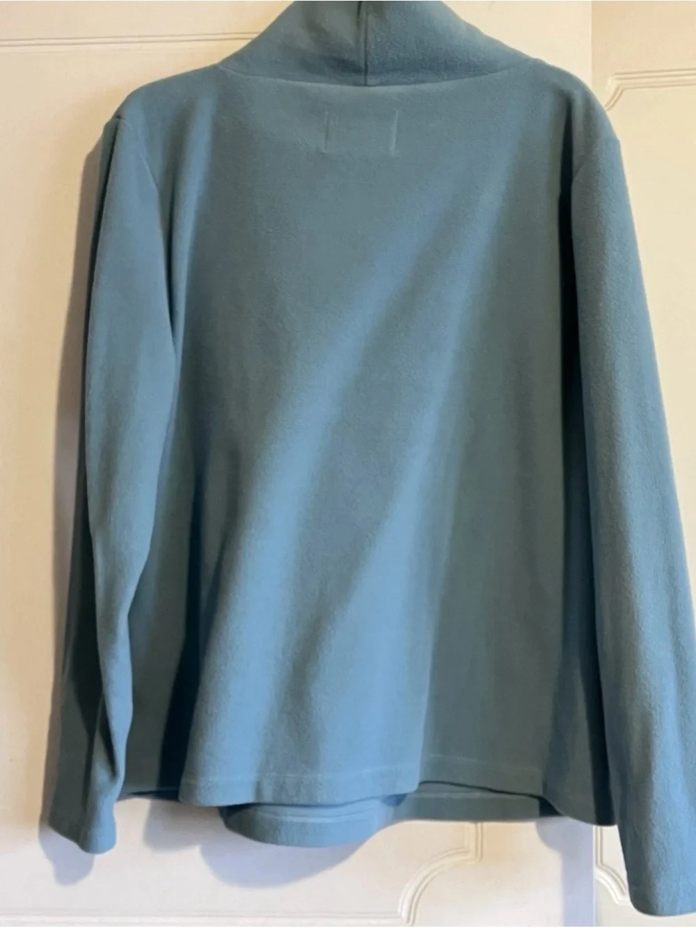 Dudley Stephens Women's XXL Greenpoint Turtleneck Vello Fleece Nantucket Fog